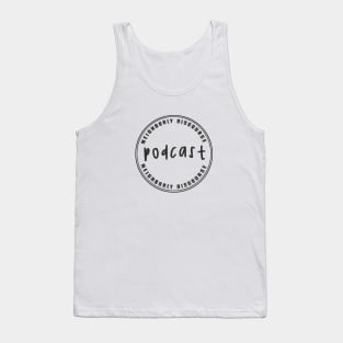 Circular ND Podcast Logo - Black Tank Top